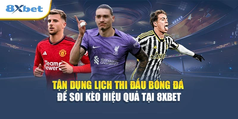 Tận dụng lịch thi đấu bóng đá để soi kèo hiệu quả tại 8XBET